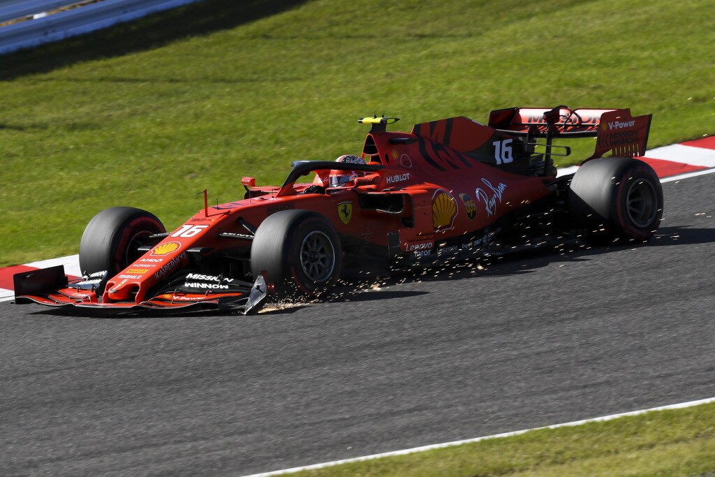 Leclerc, GP Giappone: "Incidente niente di speciale"