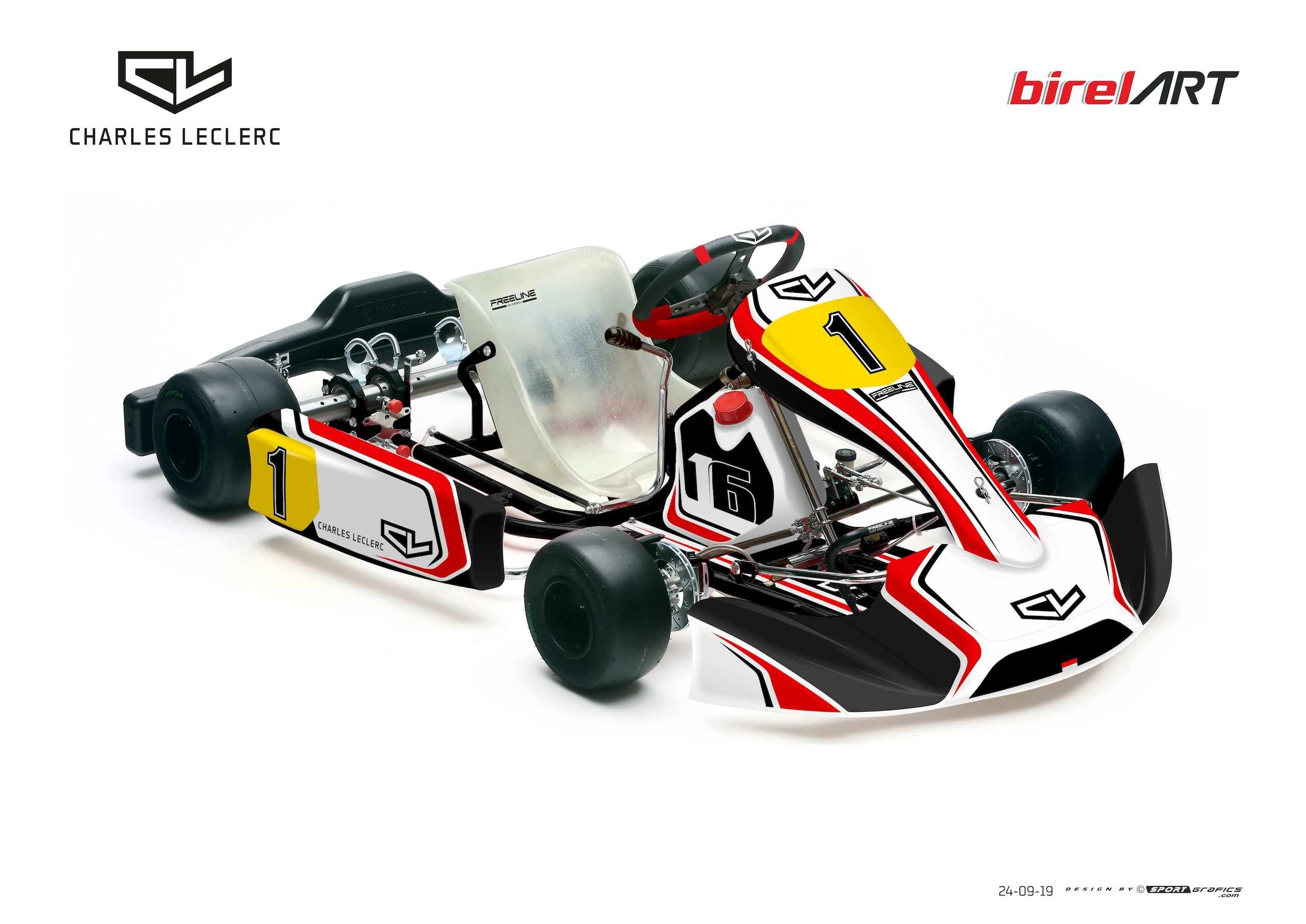 Charles Leclerc e il suo primo kart
