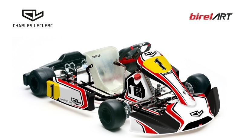 Charles Leclerc e il suo primo kart