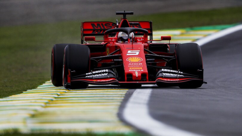 Vettel, GP Brasile: "Abbiamo bisogno di più grip"