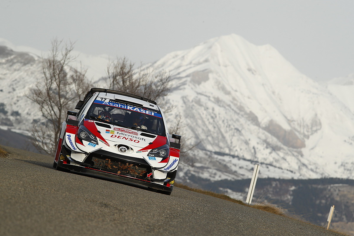 Rally Montecarlo 2020: Ogier il migliore nello shakedown