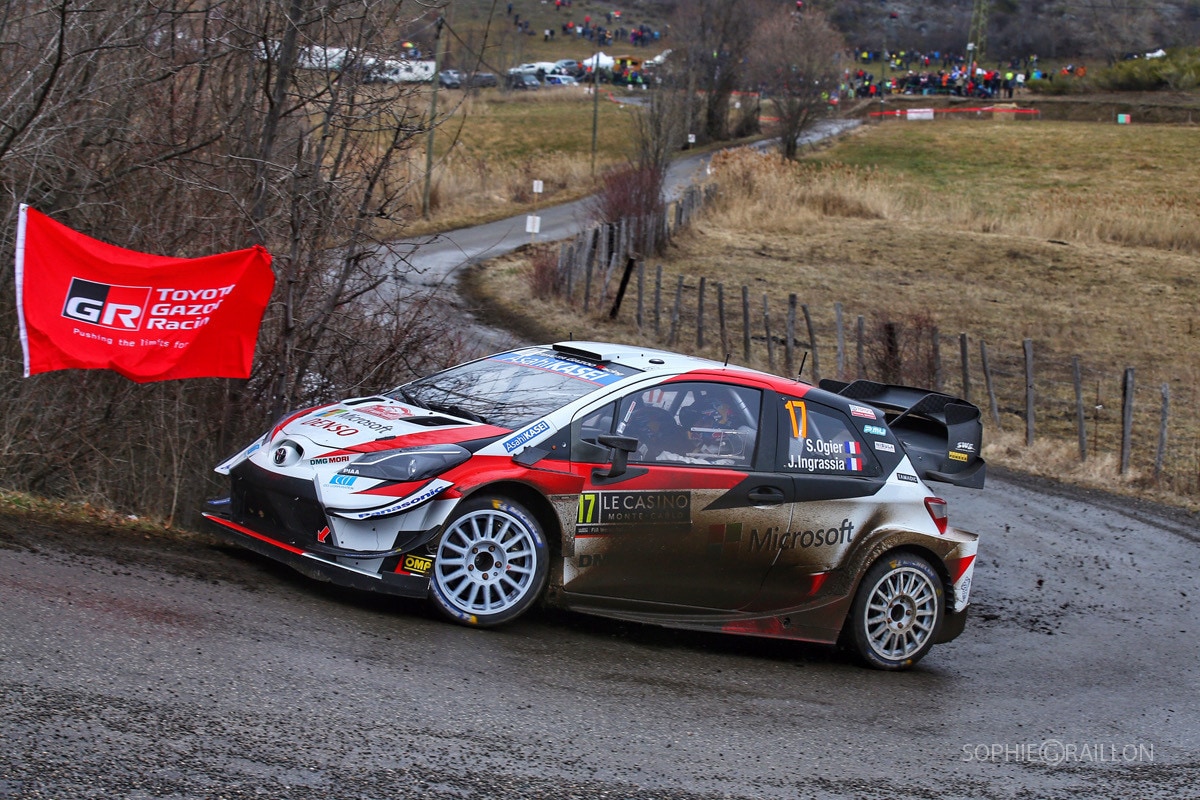 Rally Montecarlo 2020: Ogier in testa, incidente per Tanak
