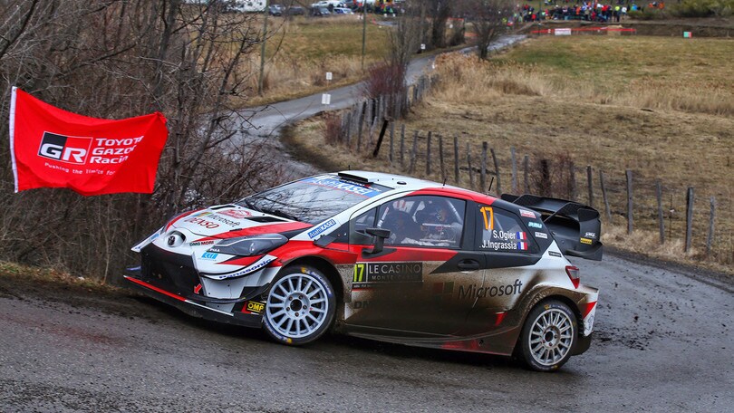 Rally Montecarlo 2020: Ogier in testa, incidente per Tanak
