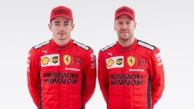 Ferrari 2020: le FOTO di Vettel e Leclerc