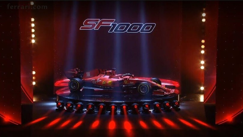 Ferrari SF1000: le FOTO della presentazione