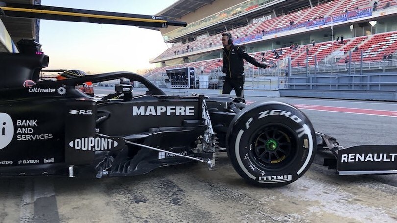 Renault RS20, a Barcellona si presenta la monoposto 2020