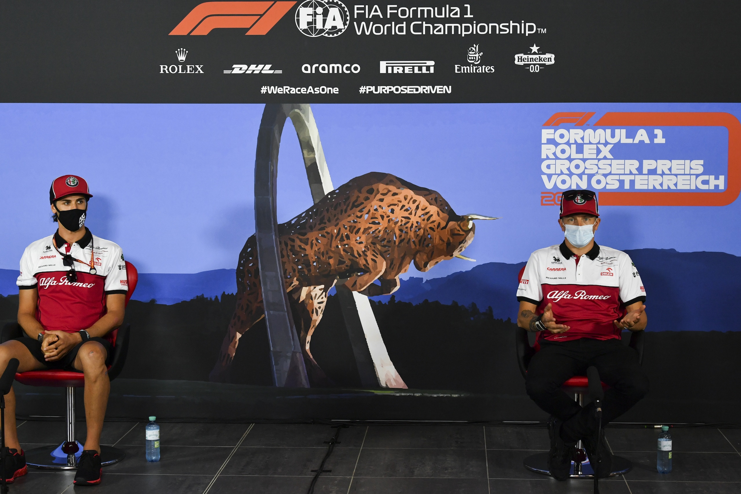Gp Austria, Giovinazzi sullo scambio con Mick Schumi:"Pressione per il futuro? Sempre"