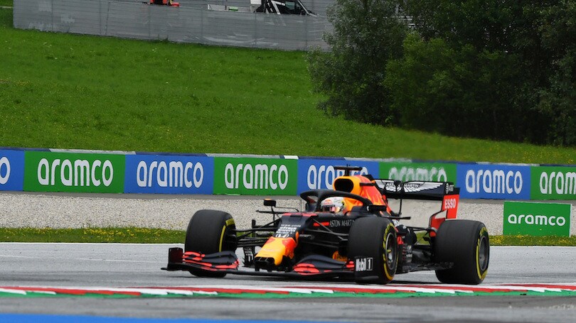 GP Austria: Verstappen, l'ala rotta condiziona la prestazione
