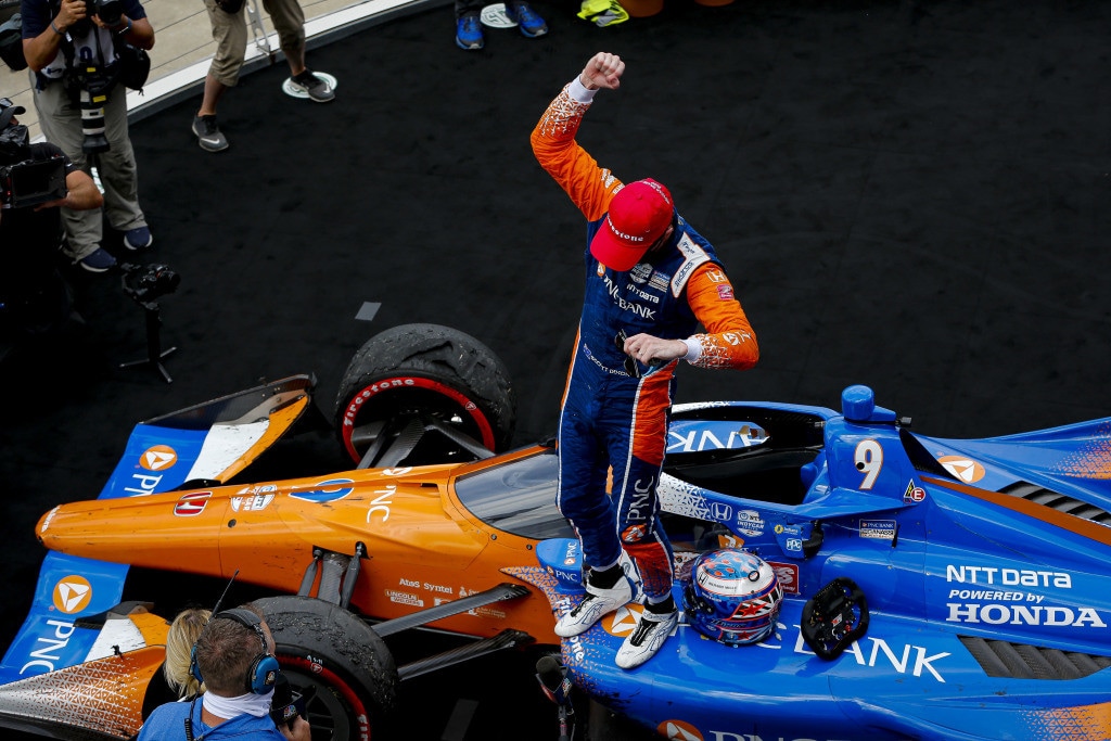 IndyCar: Dixon vince anche a Indy e allunga