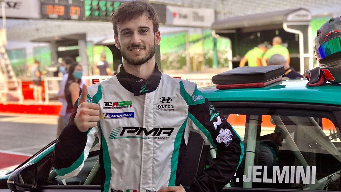 TCR Italy: Pole position per Jelmini su Hyundai a Misano