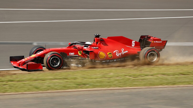 Gp Gran Bretagna, qualifiche, Vettel: "Macchina poco adatta a me"