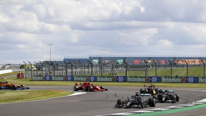 GP Gran Bretagna, le foto della GARA