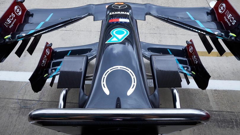 Gp 70° anniversario, l'omaggio della Mercedes a Stirling Moss