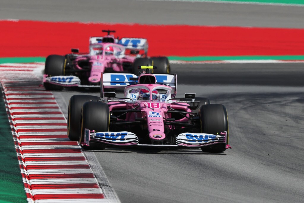 GP Spagna, Racing Point: Stroll e Perez nella top 5