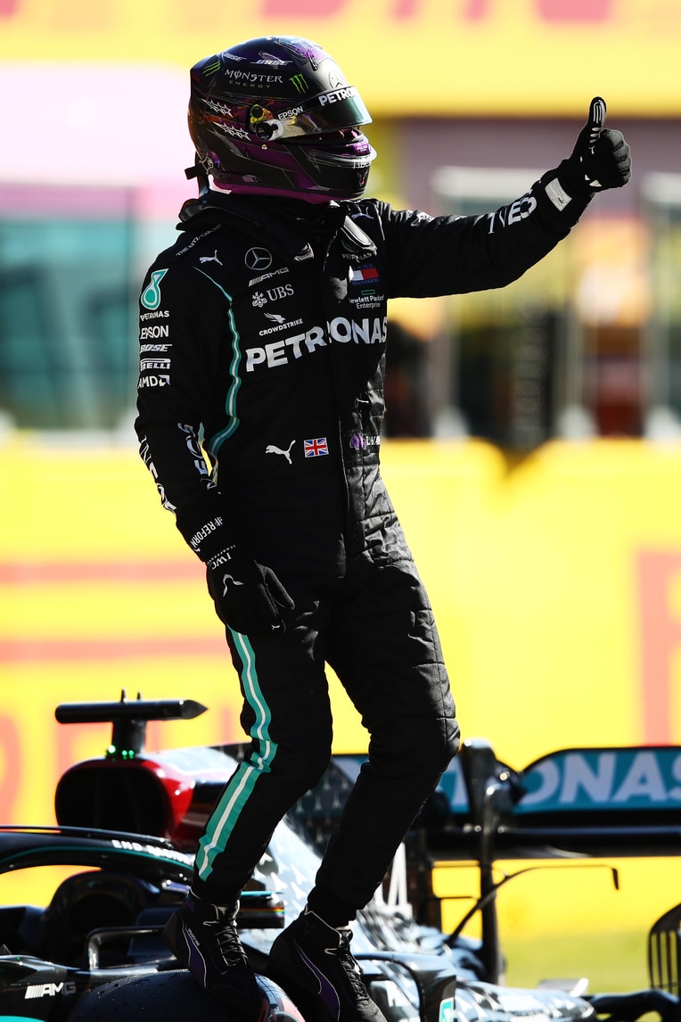 Qualifiche Gp Toscana, Hamilton: "Forze G folli ma qualifiche fantastiche"