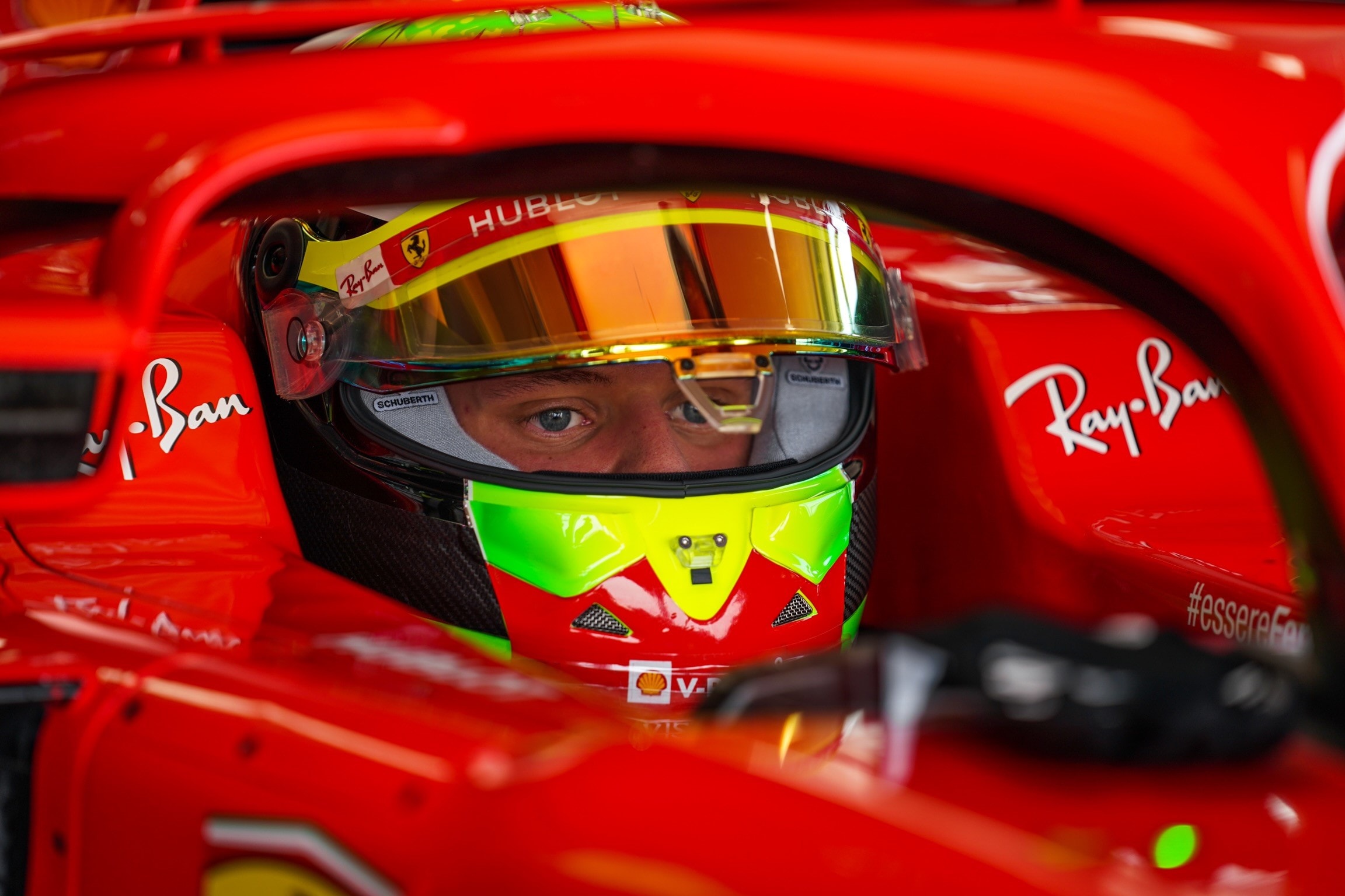 Mick Schumacher, test a Fiorano sulla Ferrari SF71H VIDEO