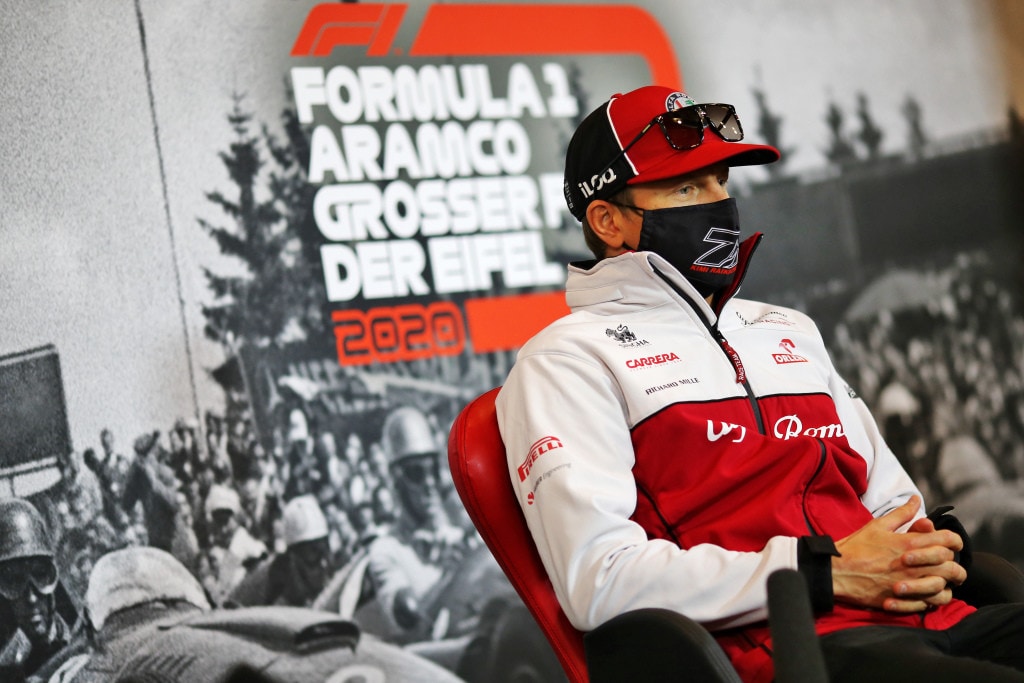 GP Eifel, Raikkonen: "Opzione sul contratto? Non ho firmato nulla"
