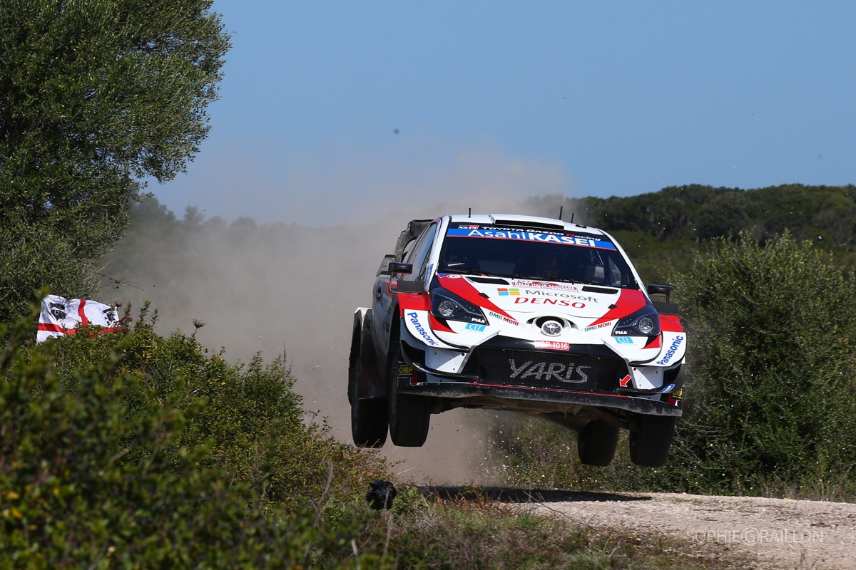 WRC, Rally Italia Sardegna: Tanak ed Evans i più veloci nello shakedown