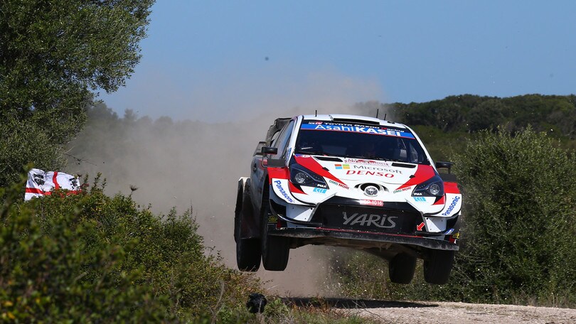 WRC, Rally Italia Sardegna: Tanak ed Evans i più veloci nello shakedown