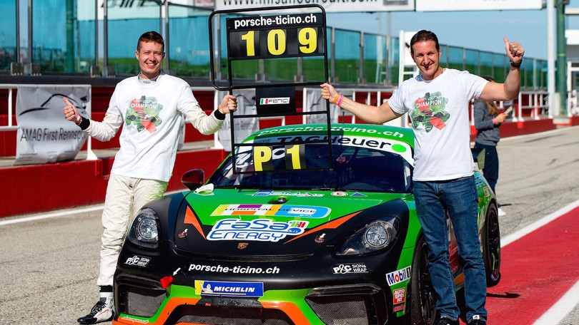 Fenici è il campione GT4 della Porsche Sports Cup Suisse