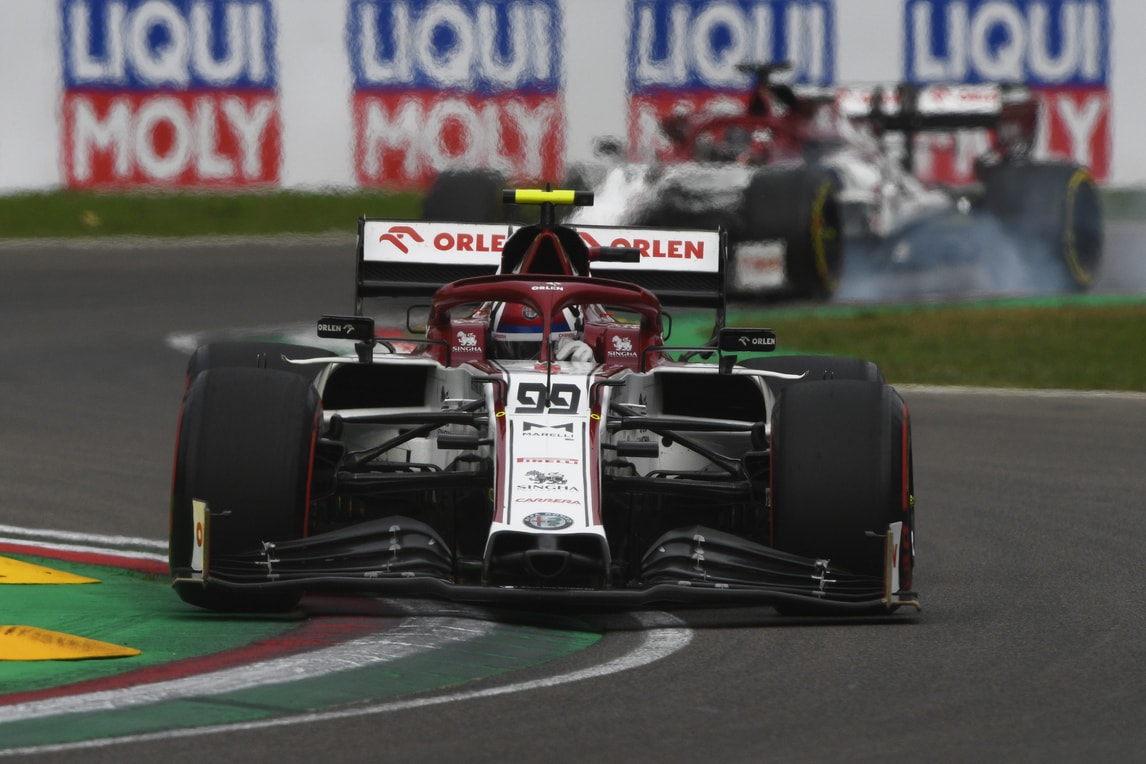 GP Emilia Romagna, due Alfa a punti, Giovi: "Gara perfetta"