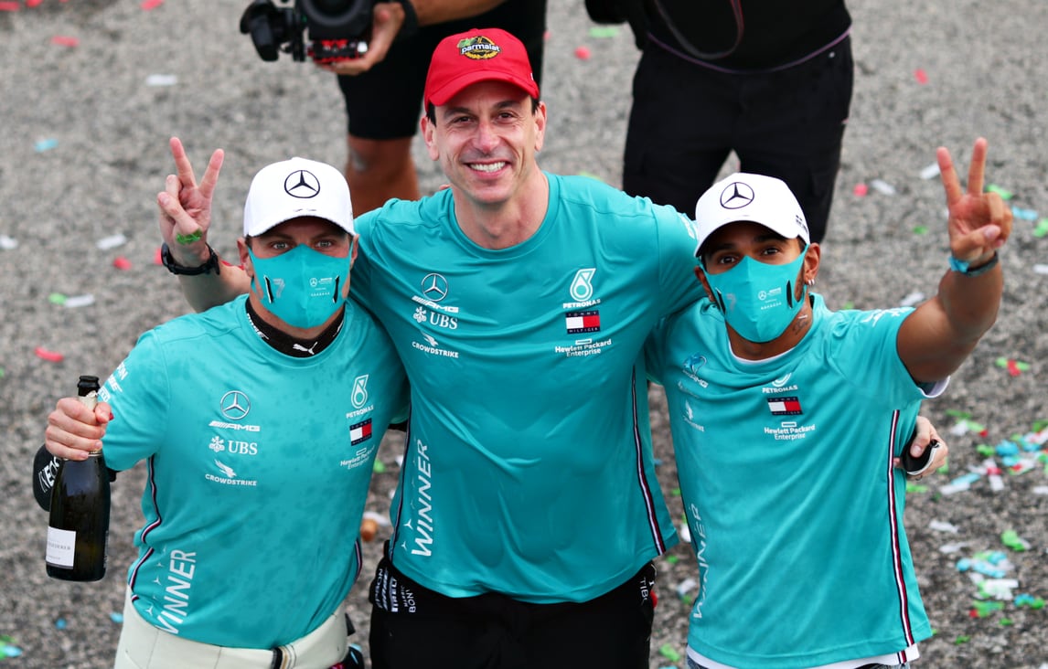 GP Emilia Romagna, Mercedes regina: Wolff omaggia Aldo Costa