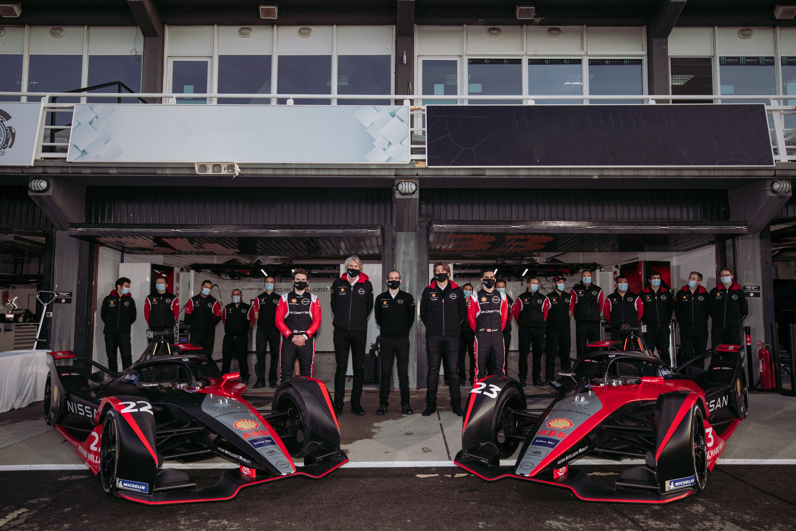 Formula E, Nissan e.dams a Valencia prove di Season 7