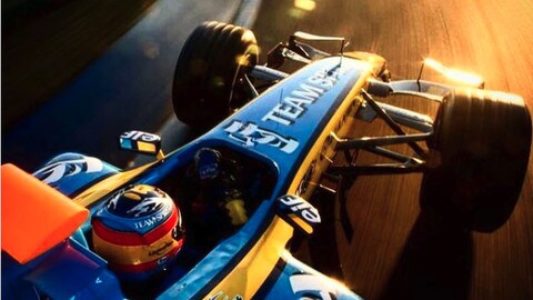GP Abu Dhabi: Alonso in pista con la Renault V10, poi test con la RS20
