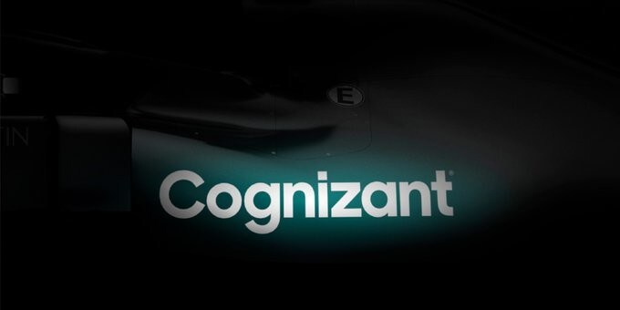 Aston Martin annuncia il nuovo sponsor Cognizant e mostra il teaser della livrea verde
