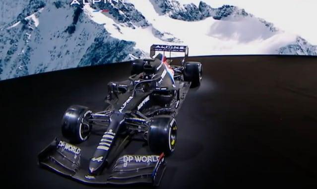 Alpine A521, primi rendering della livrea della monoposto 2021