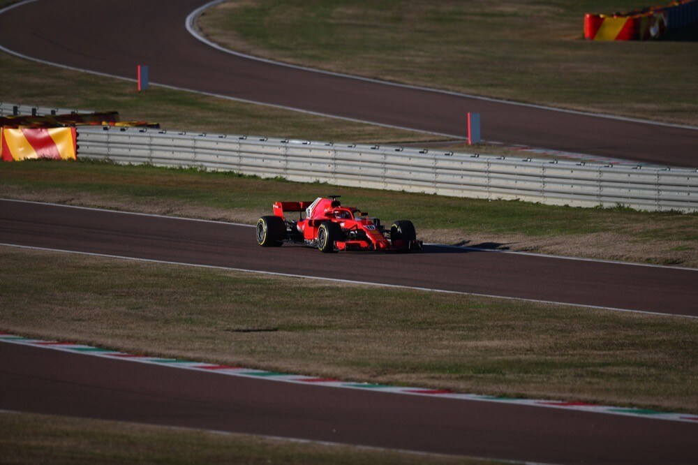Ferrari, test di Fiorano, day 2: Charles Leclerc in pista
