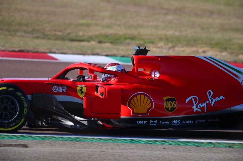 Ferrari, test di Fiorano, day 2: Charles Leclerc in pista