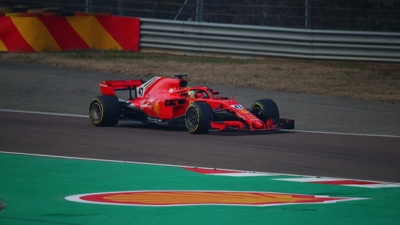 Ferrari, test di Fiorano, day 5: Mick Schumacher, prova di mattina