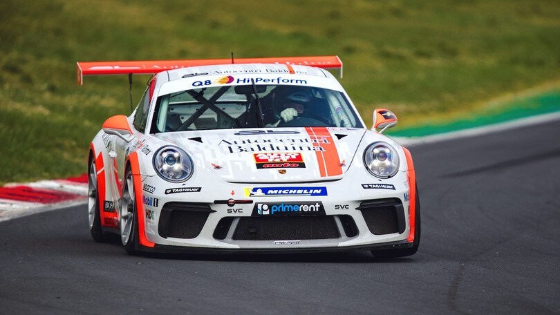 Fenici ok sulla Porsche 911 GT3 Cup nel test di Vallelunga