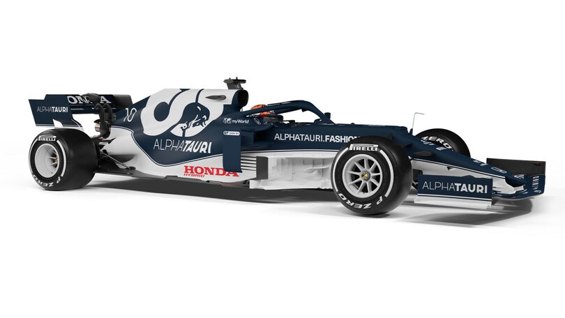 AlphaTauri AT02, la monoposto 2021