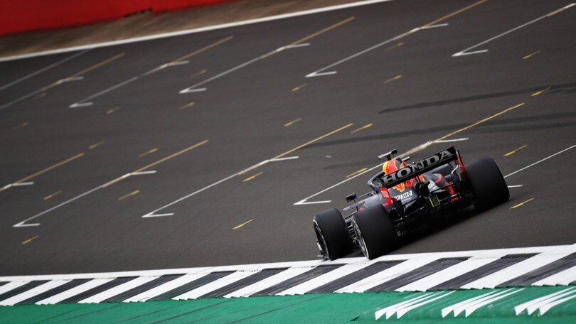 Red Bull RB16B, filming day a Silverstone