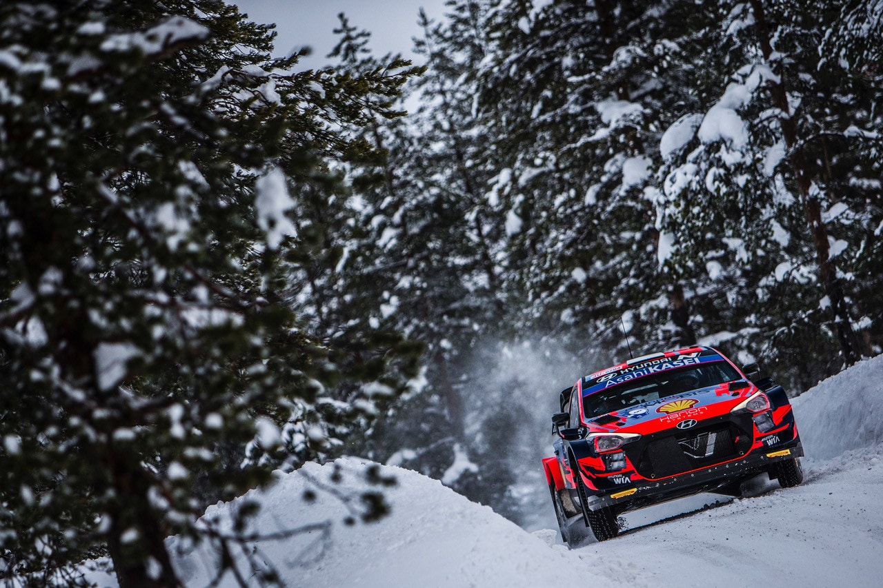 WRC, Rally Arctic: prima tappa a Tanak