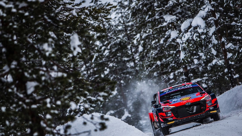 WRC, Rally Arctic: prima tappa a Tanak