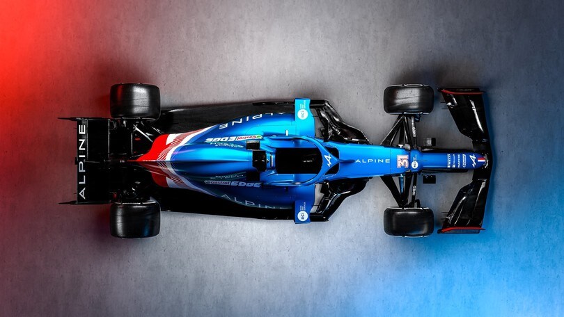Alpine A521, la nuova monoposto di Alonso e Ocon