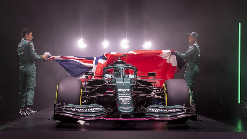 Aston Martin AMR21, Vettel riparte dal green