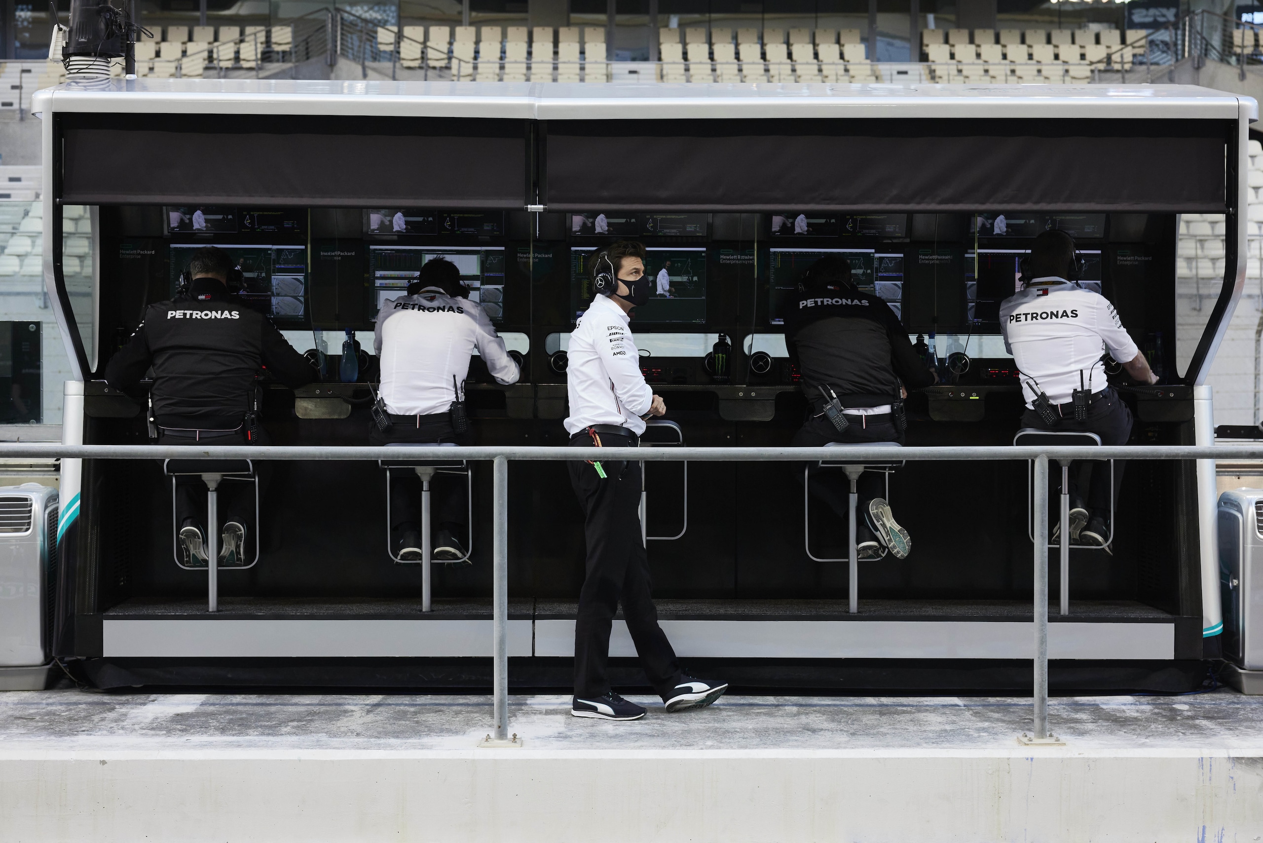 Test Bahrain 2021, Wolff: "Partenza orribile"