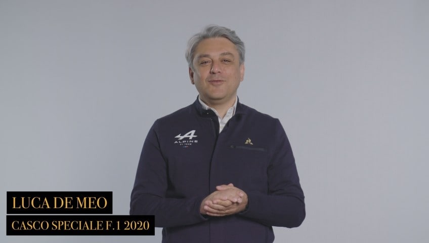 Caschi d'Oro 2020, De Meo: "Alpine in F1 con la leggenda Alonso"