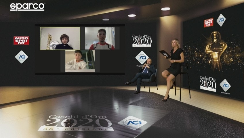 Volanti Aci 2020: Antonelli, Palomba e Spina premiati da Donnini