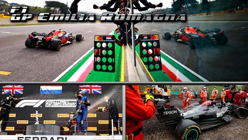 GP Emilia Romagna: Verstappen al “max", Bottas sprofonda nel meglio e peggio di Imola