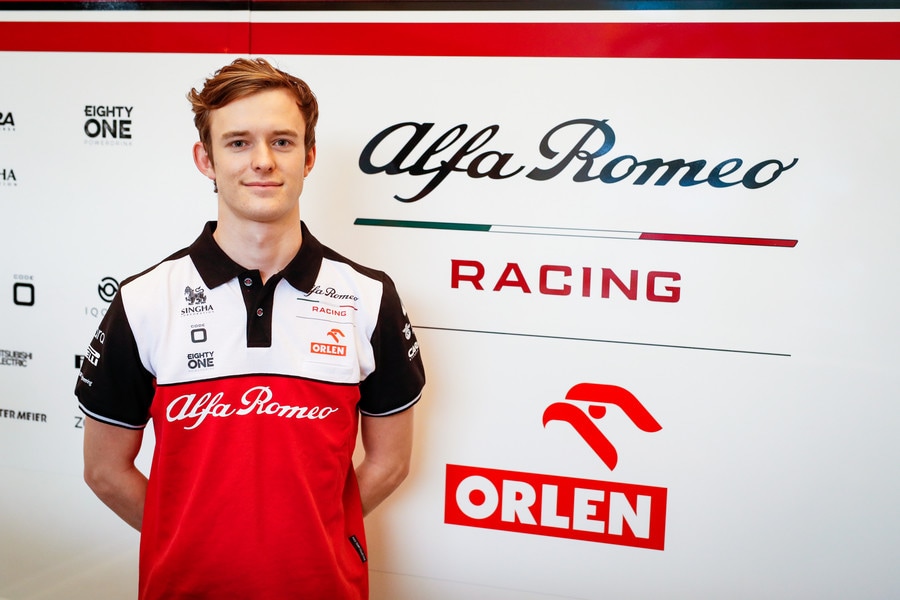 Callum Ilott pilota di riserva in Alfa Romeo con Kubica