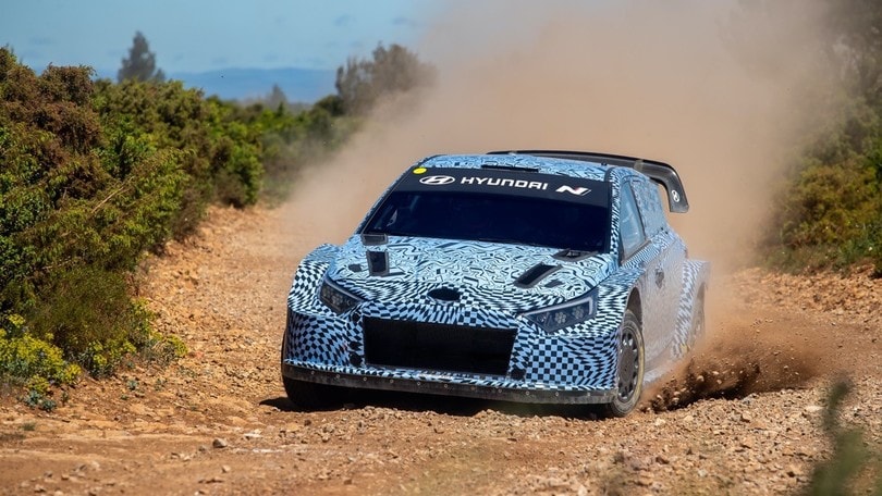 WRC, Hyundai, primo test della i20 N Rally 1