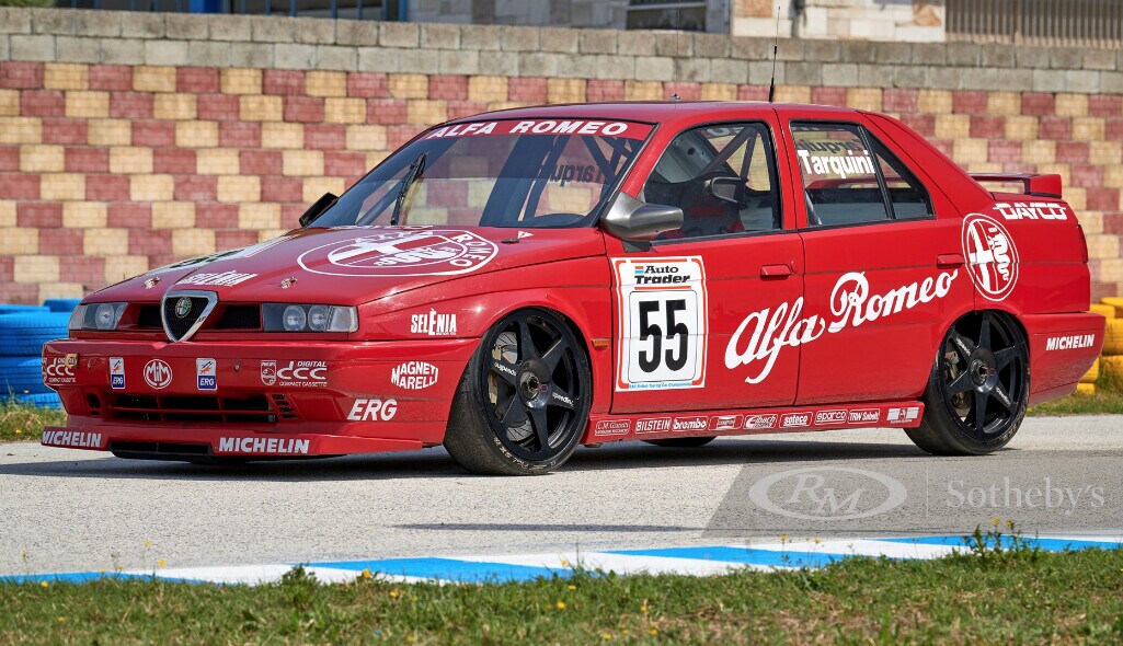 Tarquini mette all'asta l'Alfa Romeo 155 TS vincitrice del BTCC nel 1994