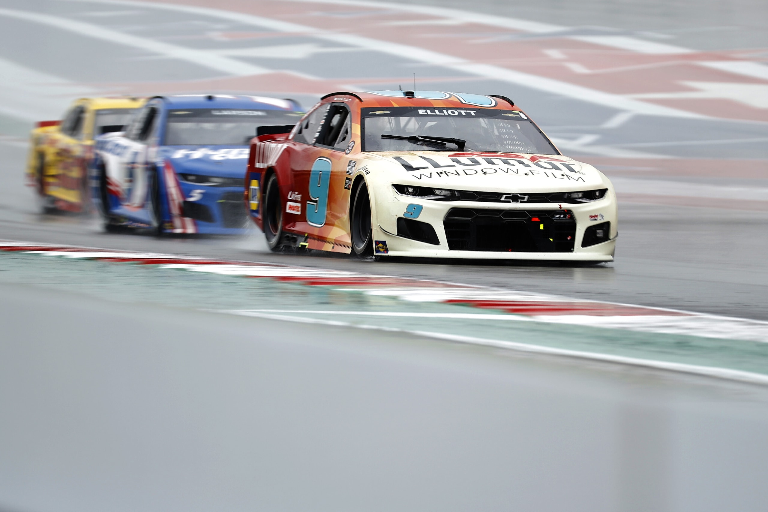 Nascar: Elliott inarrestabile sul bagnato a Austin