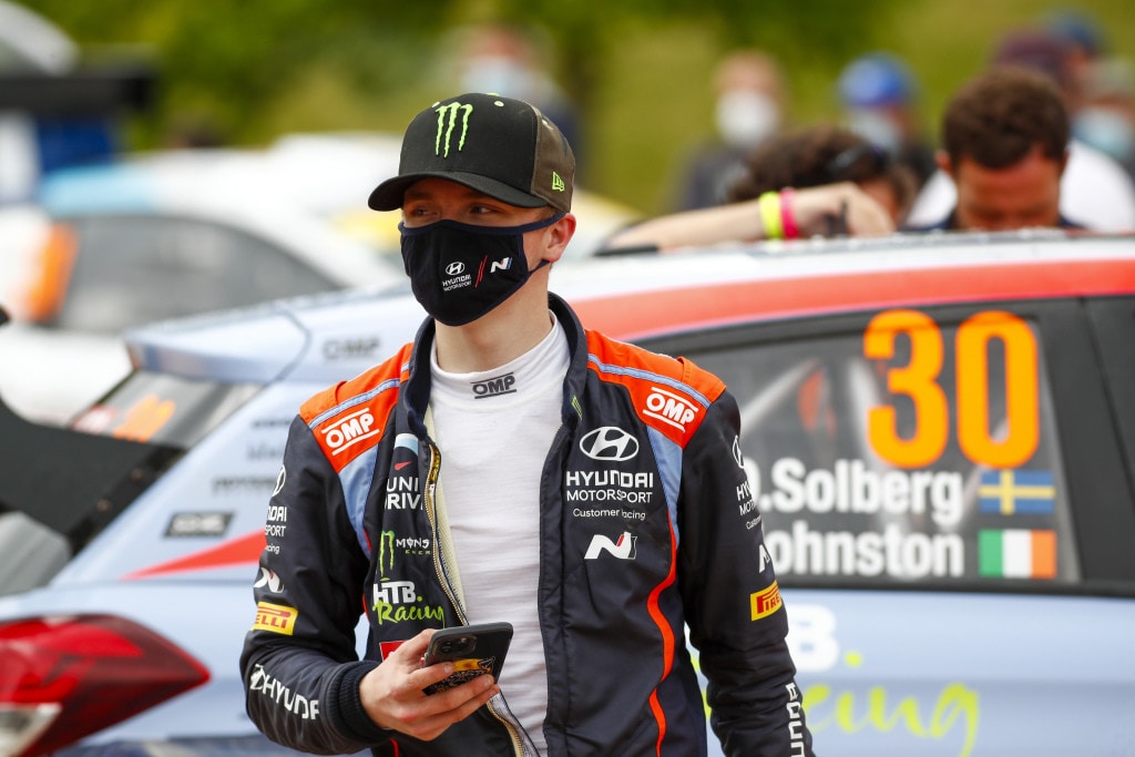 Oliver Solberg non sarà al via del Rally Italia Sardegna