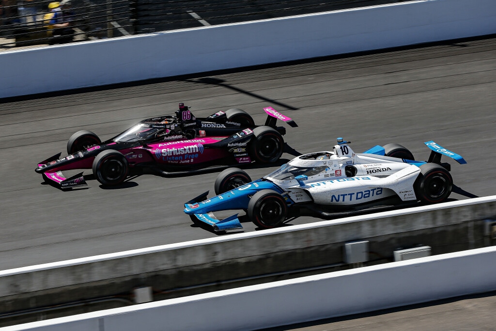 500 Miglia di Indianapolis: Castroneves e Palou, confronto generazionale